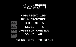 Killer Watt Commodore 64 Title Screen.