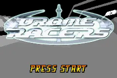 Drome Racers Game Boy Advance Title Screen.
