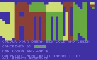Jammin&#x27; Commodore 64 Title Screen.