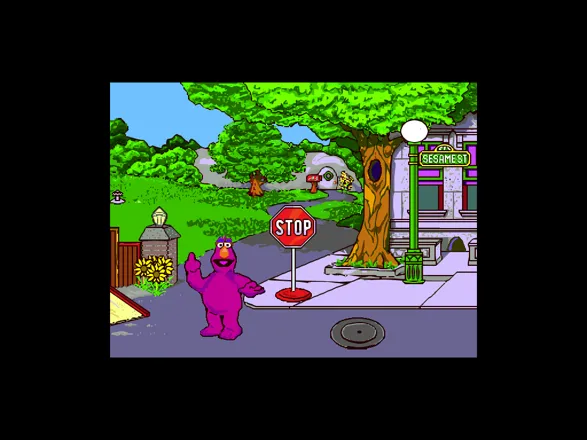 Sesame Street: Letters Windows The game plays in a 640x480 screen, if the player&#x27;s display is set to a higher resolution they get to see a big black border