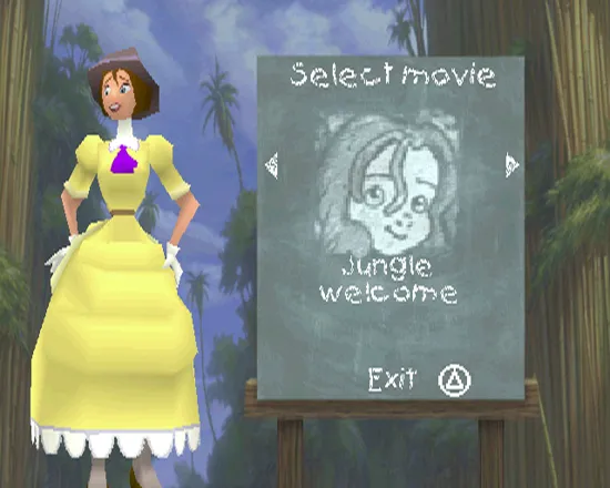 Disney&#x27;s Tarzan PlayStation The in-game movies can be viewed at leisure but first they have to be unlocked