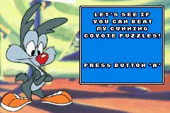 Tiny Toon Adventures: Wacky Stackers Game Boy Advance It&#x27;s time for some puzzles