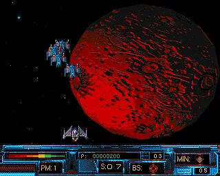 Battle Space Amiga Striking enemy squadron