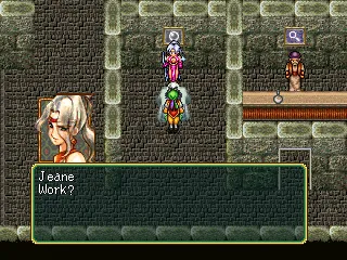 Suikoden PlayStation &#x22;No, pleasure!&#x22;.. Once you get your own castle you can recruit people to build your own shops