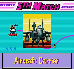 U.S. Championship V&#x27;Ball Sharp X68000 Final match takes place on a Aircraft Carrier