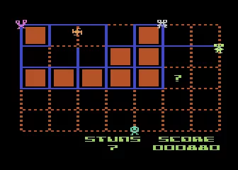 Kid Grid Atari 8-bit I have filled in some grids
