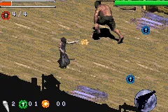 Van Helsing Game Boy Advance First boss fight