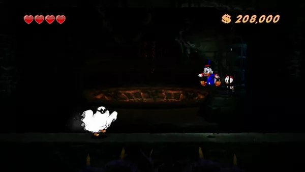 Disney DuckTales: Remastered Wii U Transylvania Stage: Is this a real ghost?