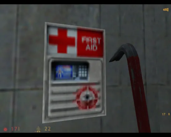 Half-Life Linux Use these to regain health.