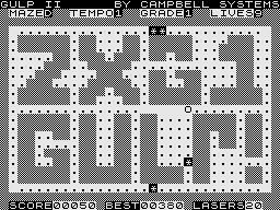 Gulp 2 ZX81 Another maze.