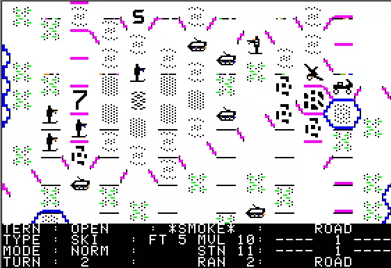 Norway 1985 Apple II Daytime battle