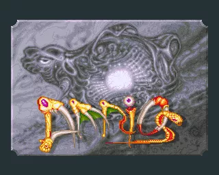 Amnios Amiga Title Screen
