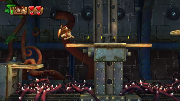 Donkey Kong Country: Tropical Freeze Wii U Found Diddy Kong who comes equipped with a jet pack!