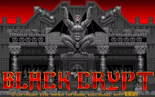 Black Crypt Amiga Title