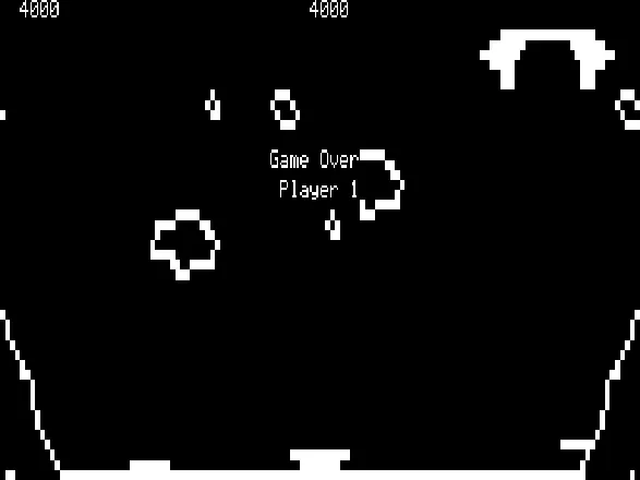 Meteor Mission 2 TRS-80 Game over
