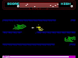 Atlantis ZX Spectrum Kill the shark