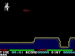Super G-Man ZX Spectrum Avoid the meteor