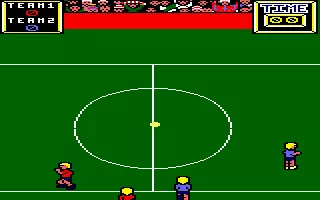 Match Day Amstrad CPC Here comes the players