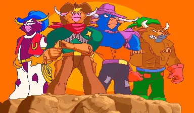 Wild West C.O.W. Boys of Moo Mesa Arcade Intro