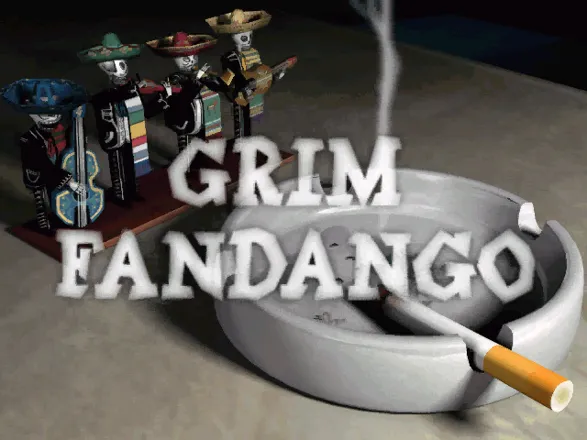 Grim Fandango Windows The title screen appears in the beginning of the stylish introductory video