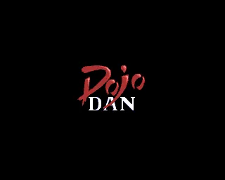 Dojo Dan Amiga Title screen