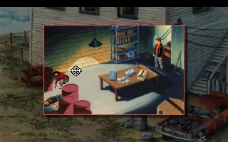 Police Quest 3: The Kindred DOS Now things get dramatic... to shoot or not to shoot?..