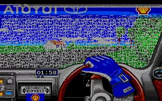 Toyota Celica GT Rally Atari ST A crash!