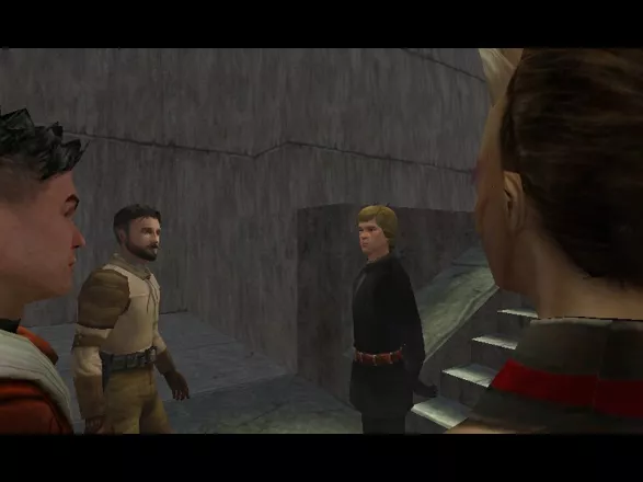 Star Wars: Jedi Knight - Jedi Academy Windows Cut scenes and cinematics use the game engine.