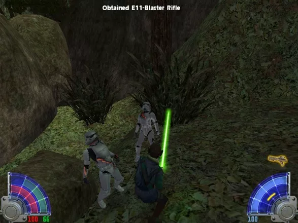 Star Wars: Jedi Knight - Jedi Academy Windows Stormtroopers, the perfect way to test your lightsaber skills.