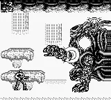 Contra III: The Alien Wars Game Boy Boss fight