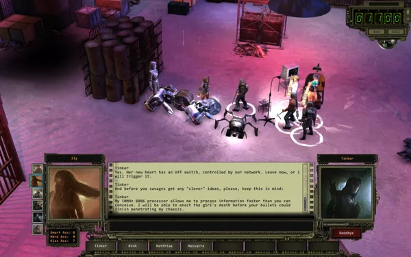 Wasteland 2 Windows A synthetic human.
