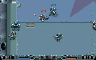 Speedball 2: Brutal Deluxe Amiga If enemy player touches red ball, he&#x27;s knocked out