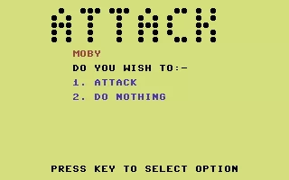 Armageddon Commodore 64 Attack or do nothing?