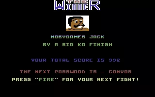 The Big KO! Commodore 64 Winner!