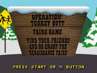 South Park PlayStation Mission objective.
