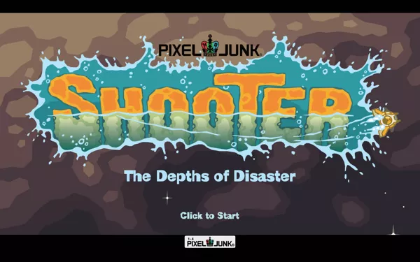PixelJunk Shooter Windows Title screen