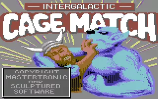 Cage Match Commodore 64 Loading Screen