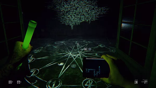 Daylight PlayStation 4 Mysterious room
