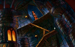 Discworld DOS The game provides some different perspectives from time to time