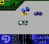 Test Drive 6 Game Boy Color Erm, the &#x22;cop&#x22; is actually a racer, heh. But... ok... you can activate the siren.