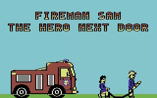 Fireman Sam Commodore 64 Title Screen