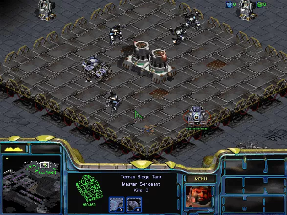 StarCraft: Brood War Windows Best place to have your artillery at is on a somewhat elevated position.