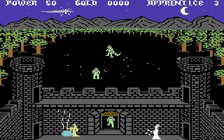 Gandalf the Sorcerer Commodore 64 They&#x27;re coming through the castle door