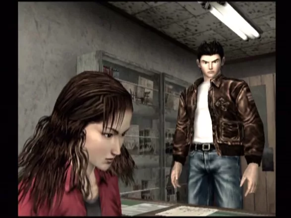 Shenmue II Xbox Shenmue: The Movie - Buying a ticket to Hong Kong.