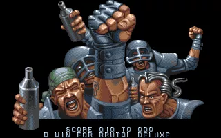 Speedball 2: Brutal Deluxe Amiga Won the match
