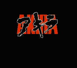 Akira NES Title screen