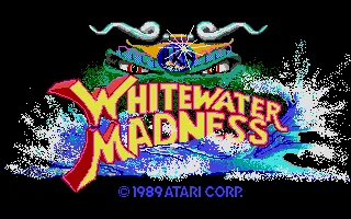 Whitewater Madness Atari ST Title screen