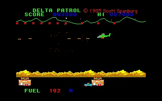 Delta Patrol Amiga Enemy destroyed