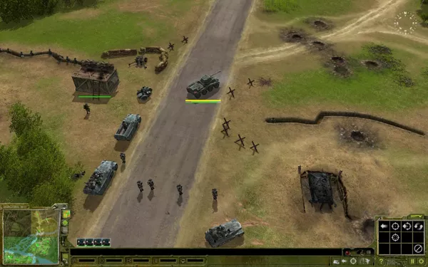 Sudden Strike 3: Arms for Victory Windows german armoured vehicles