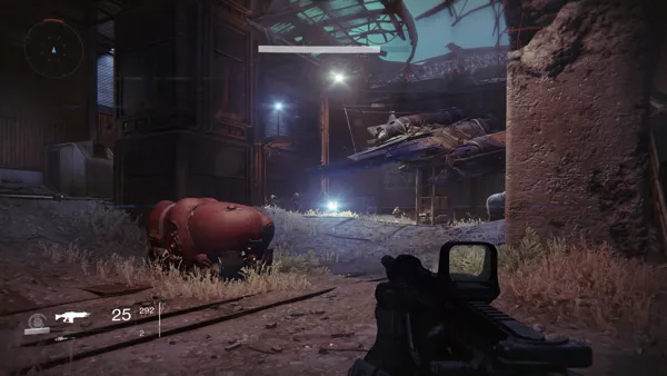 Destiny PlayStation 4 This ship looks salvageable, but will have to clear the area first
